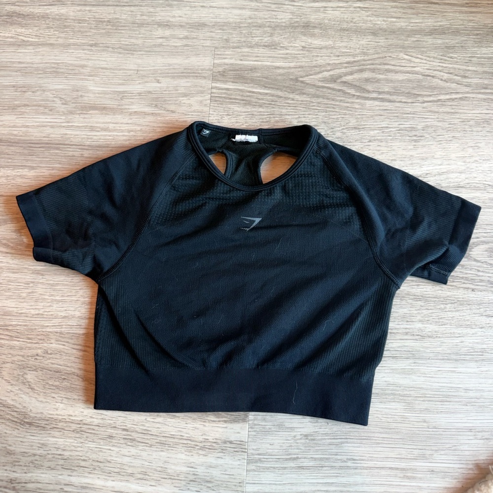 Gymshark cropped workout tee